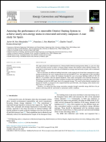 Assessing the performance of a renewable District Heating System to achieve nearly zero-energy status in renovated university campuses: A case study for Spain