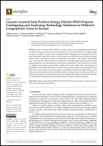 Lessons Learned from Positive Energy District (PED) Projects: Cataloguing and Analysing Technology Solutions in Different Geographical Areas in Europe