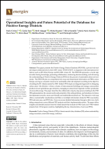 Operational Insights and Future Potential of the Database for Positive Energy Districts