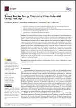 Toward Positive Energy Districts by Urban–Industrial Energy Exchange